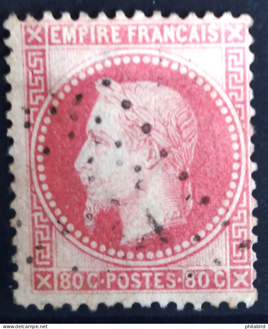 FRANCE                           N° 32                  OBLITERE                Cote : 30 € - 1863-1870 Napoléon III. Laure