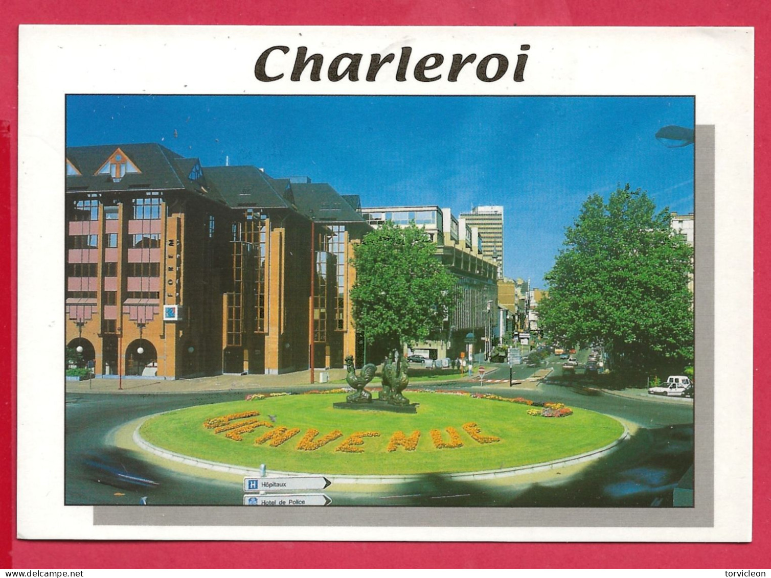 C.P. Charleroi   = Boulevard  Tirou  :  Bâtiment  Du  FOREM - Charleroi
