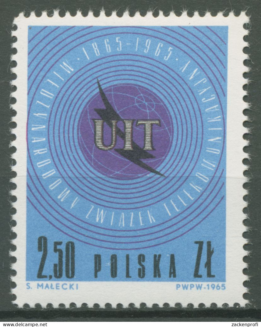Polen 1965 Fernmeldeunion ITU 1584 Postfrisch - Ungebraucht