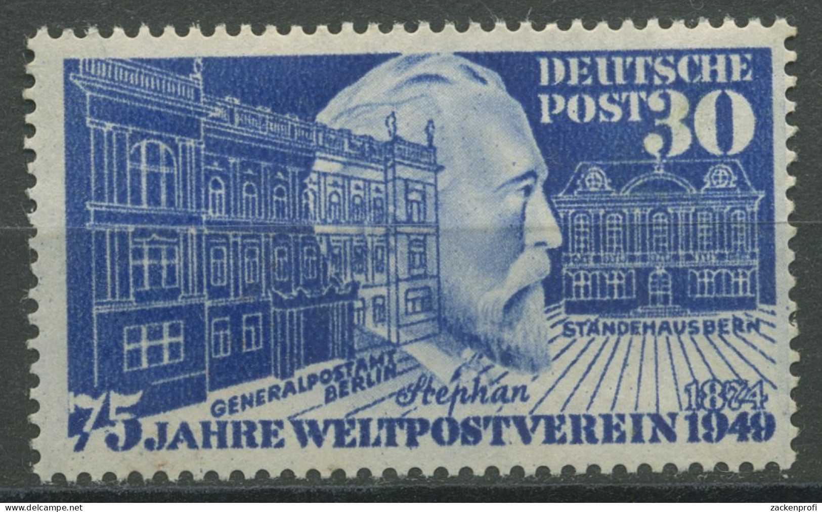 Bund 1949 Weltpostverein H. Von Stephan 116 Ungebraucht Ohne Gummierung (R81009) - Unused Stamps