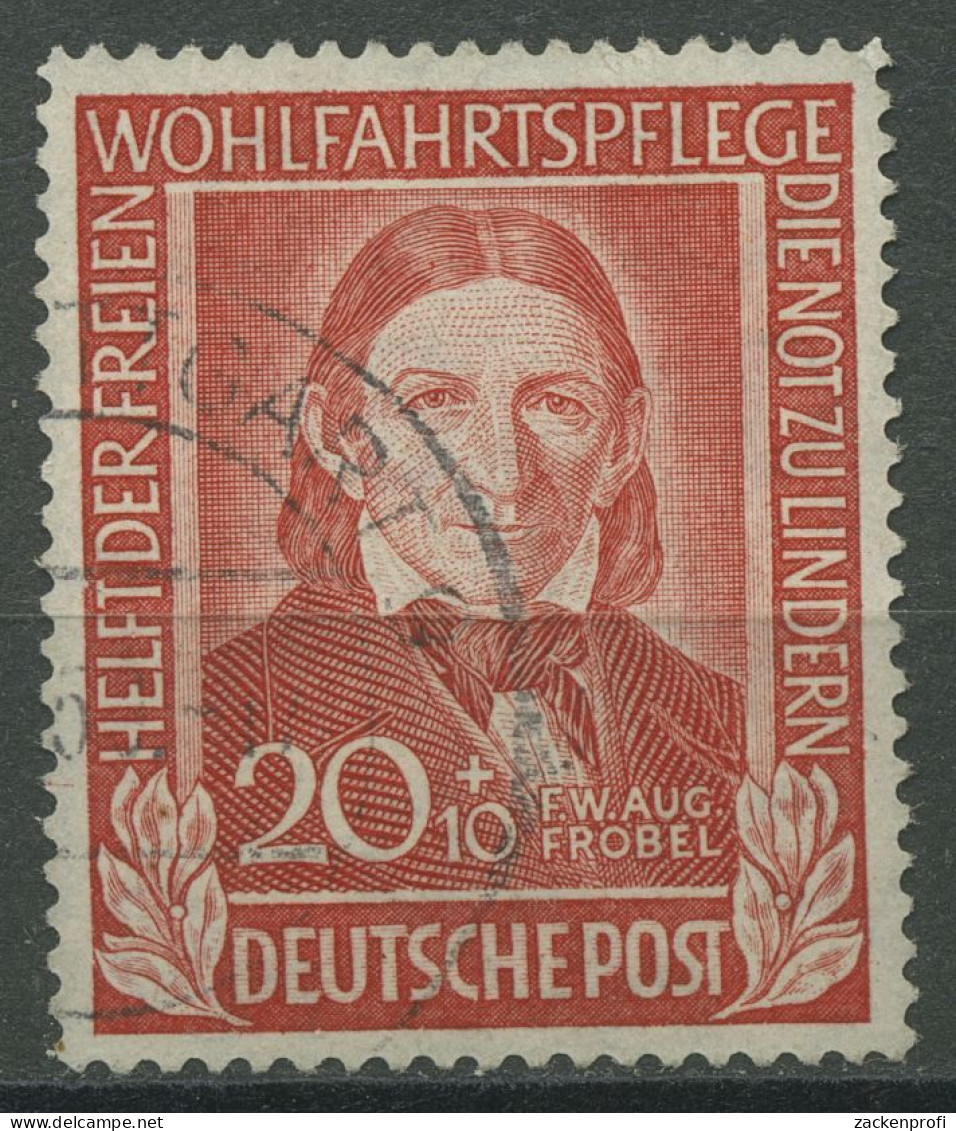 Bund 1949 Wohlfahrt Helfer Der Menschheit 119 Gestempelt Kl. Zahnfehler (R81028) - Oblitérés