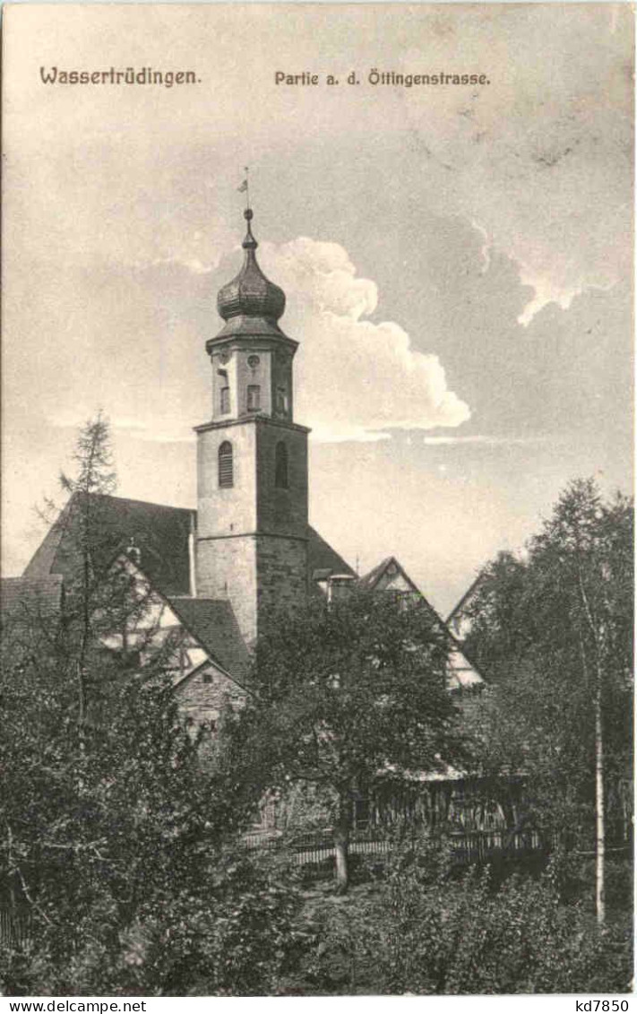 Wassertrüdingen - Partie An Der Öttlingenstrasse - Ansbach