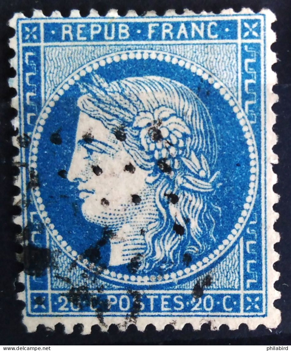 FRANCE                           N° 37                 OBLITERE                Cote : 15 € - 1870 Siège De Paris