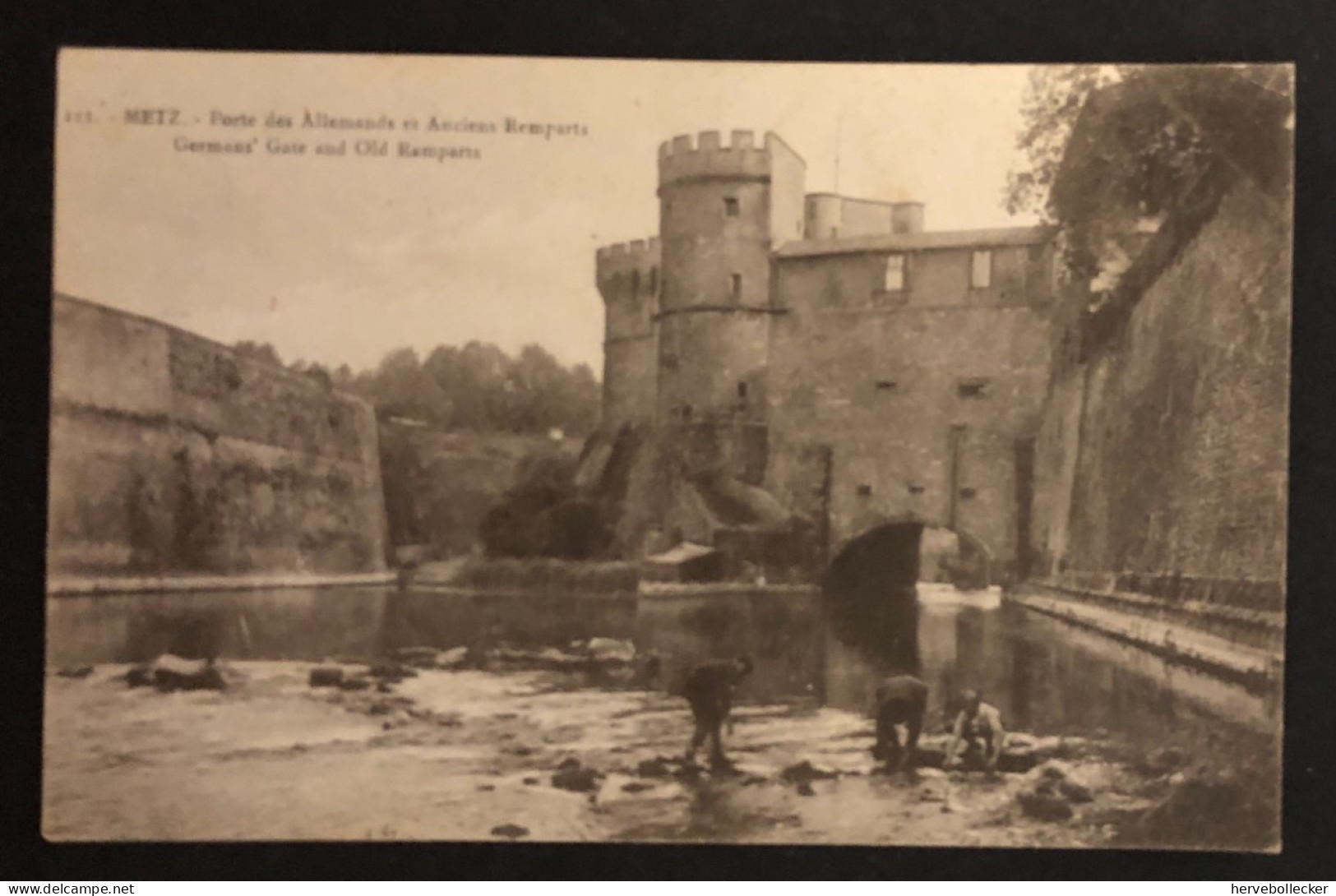 Metz - Porte Des Allemands Et Anciens Remparts - 57 - Metz