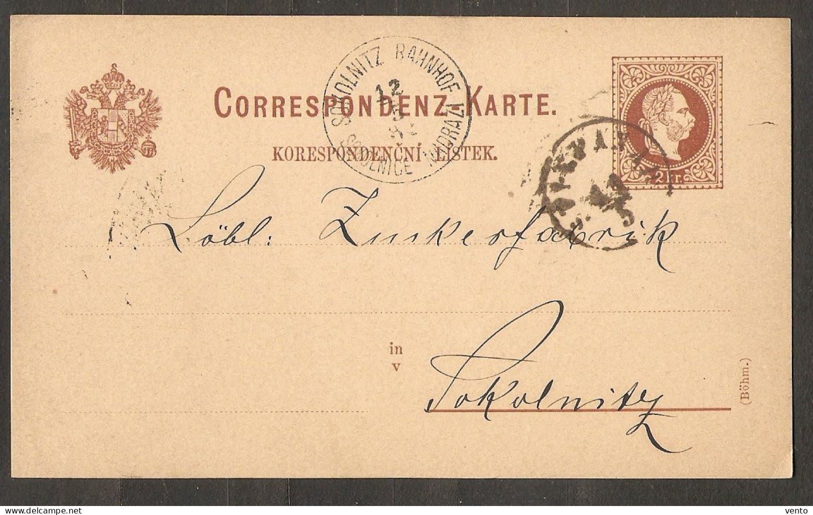 Austria KK Stiepanau ... Bc477 - Lettres & Documents