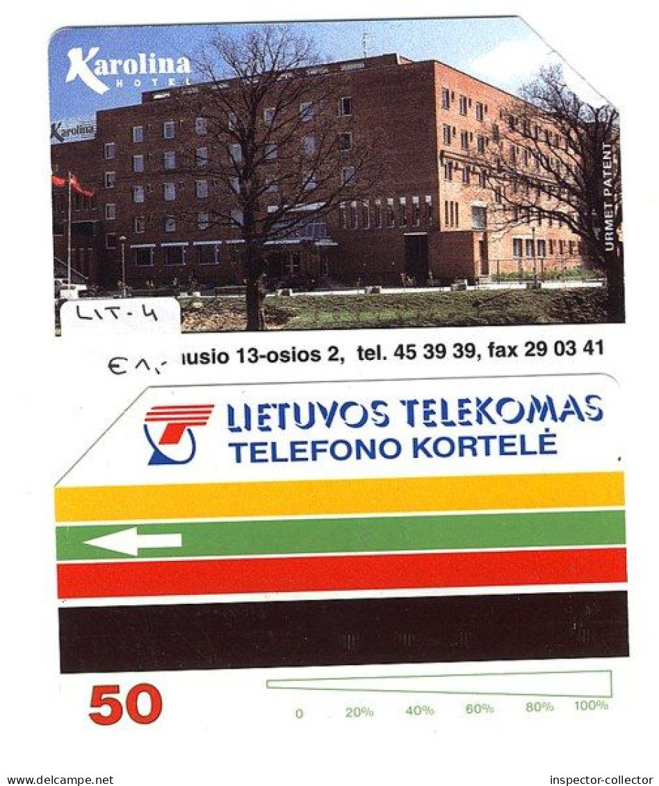 LITHUANIA___Urmet No.4___Karolina Hotel___LIT-04 - Litouwen