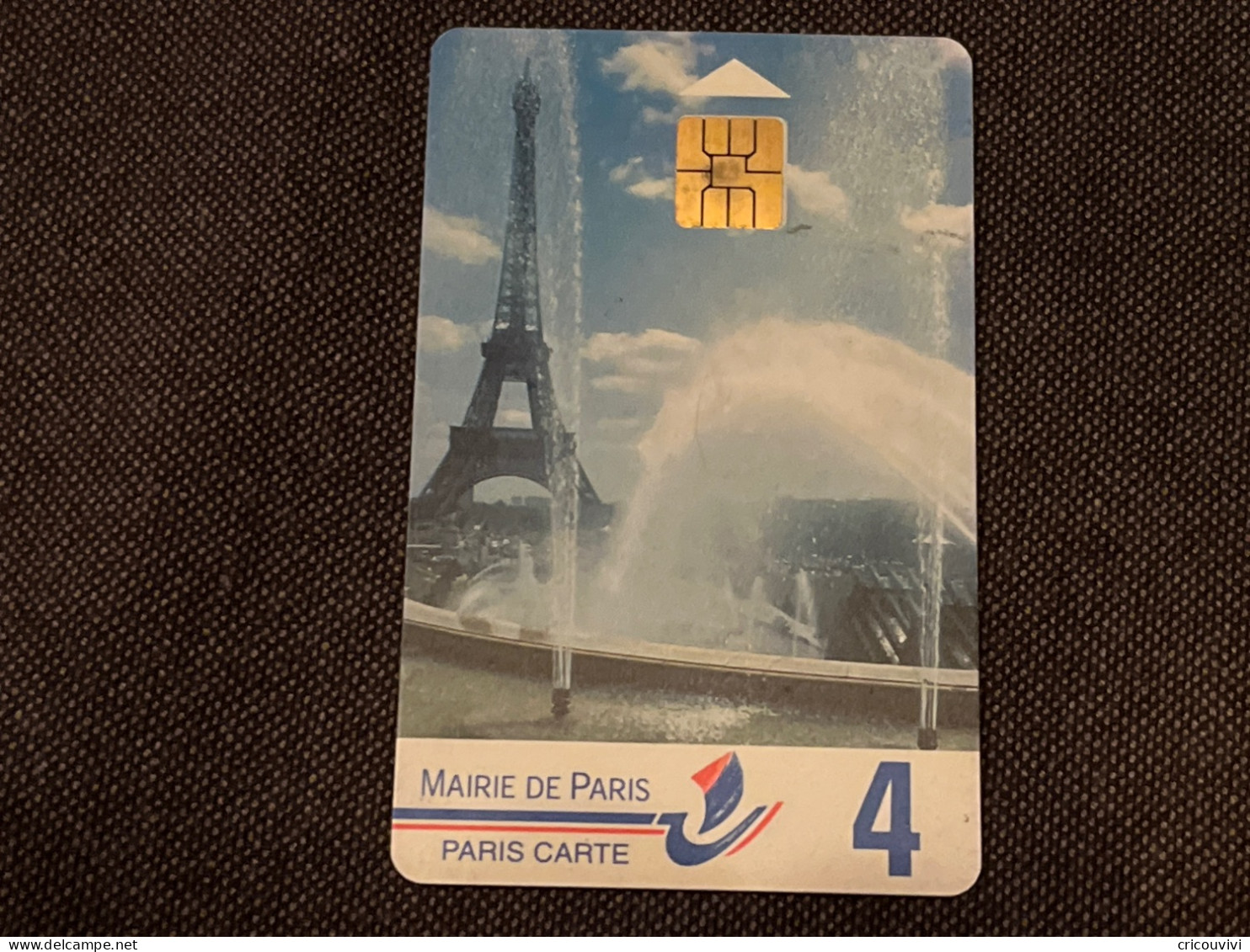 Paris Carte 15 - PIAF Parking Cards