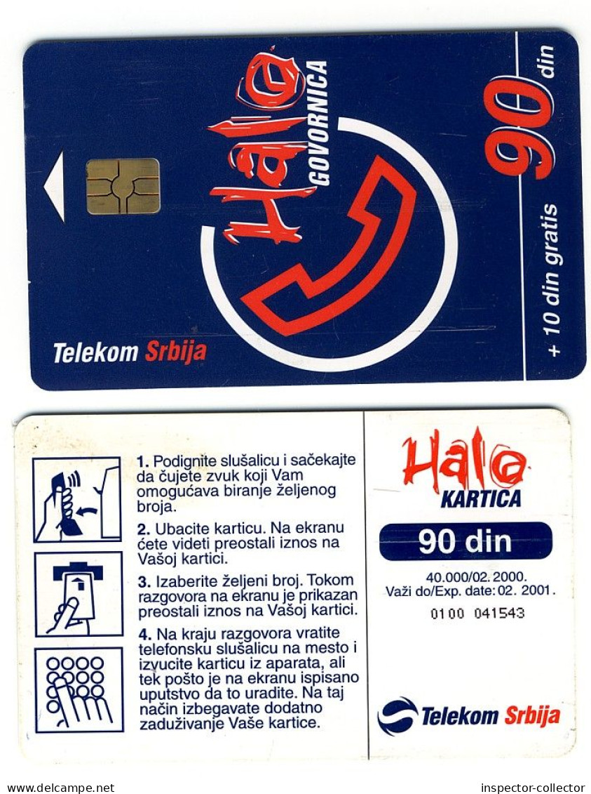 SERBIA___Telekom Srbija___40.000ex. - 02/2000 - Yugoslavia