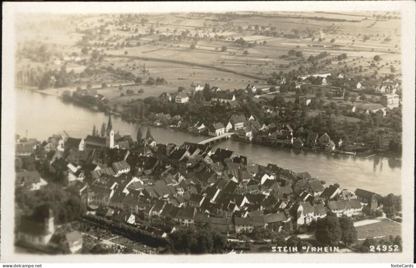 11116325 Stein Rhein Panorama Stein Am Rhein - Autres & Non Classés