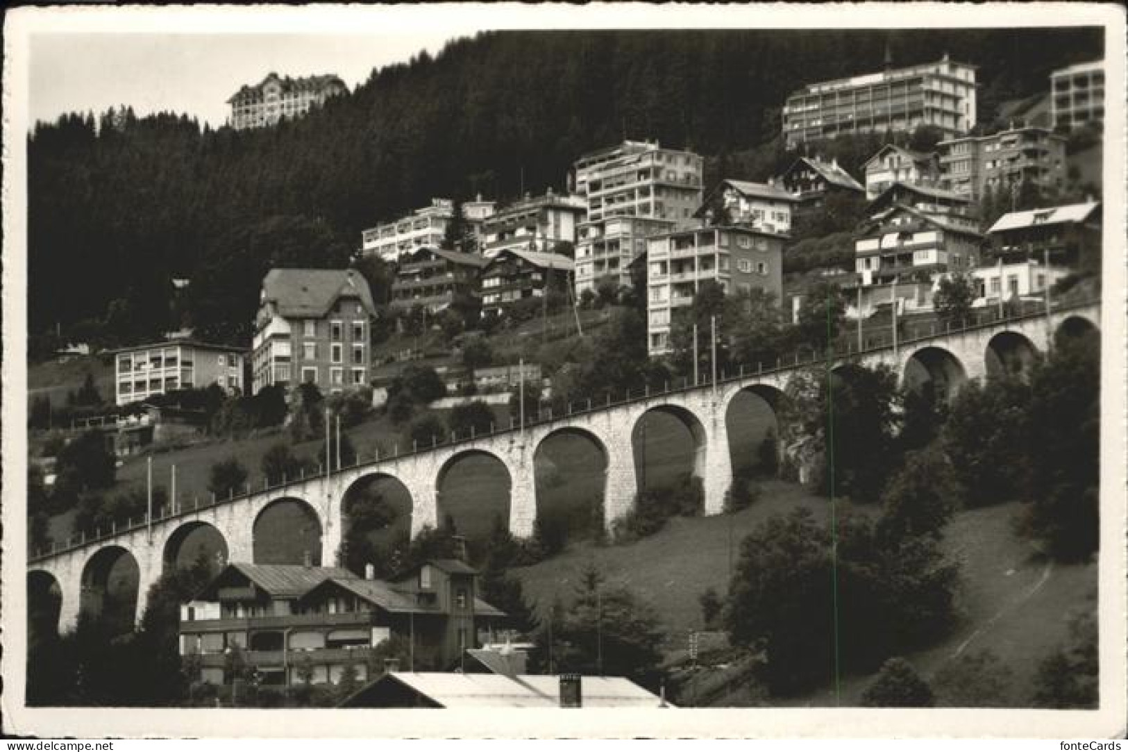 11116319 Leysin Teilansicht
Bruecke Leysin - Autres & Non Classés