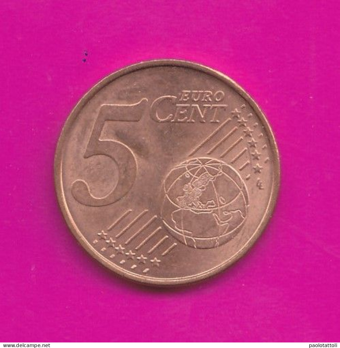 Spain, 2020- 5 Euro Cent- Nickel Brass- Obverse Sagrata Familia. Reverse Denomination- SPL, EF, SUP, VZ- - Spain