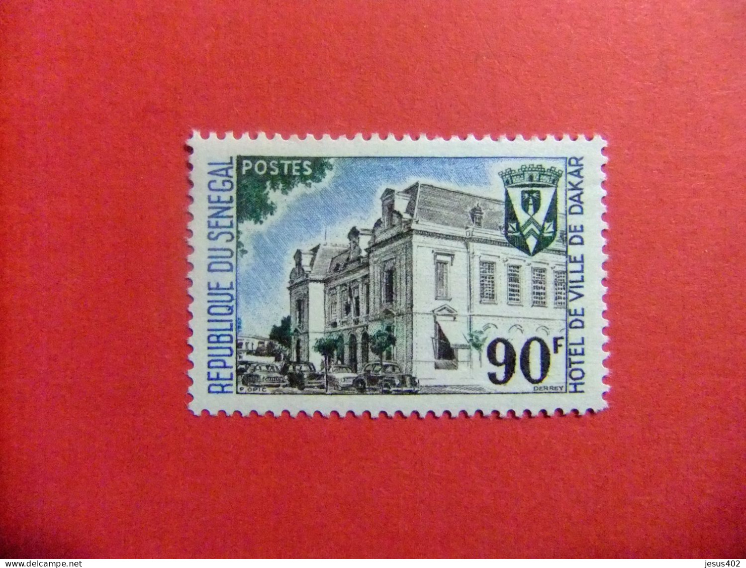 55 REPUBLICA SENEGAL 1967 / AYUNTAMIENTO En DAKAR  / YVERT 294 MNH - Sénégal (1960-...)