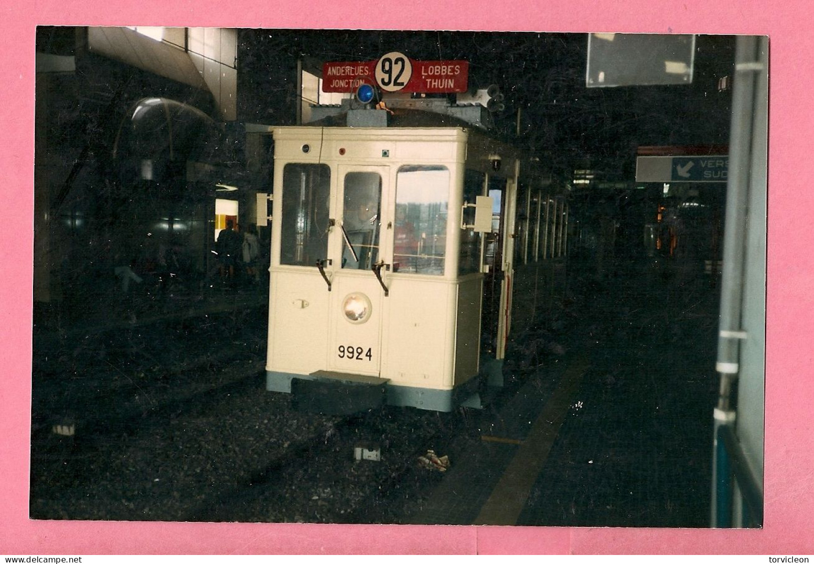 Photo   Charleroi   =  TRAM   Beaux-Arts  LIGNE 92   Anderlues  Thuin - Other & Unclassified
