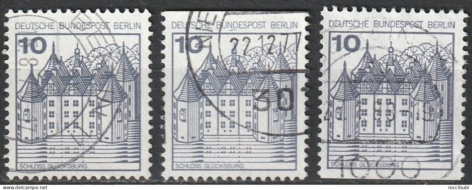 BLN 532 A,C,D O - Used Stamps