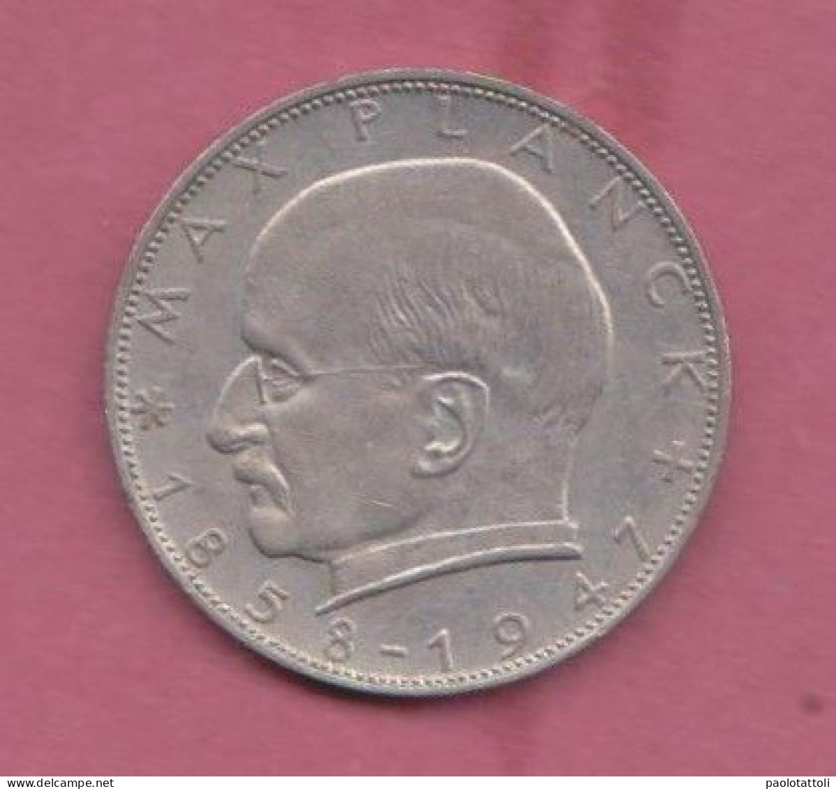 Germany,1957- Mint J - 2 Deutsche Mark- Copper-nickel . Obverse Eagle, The Emblem Of Germany. - 2 Mark