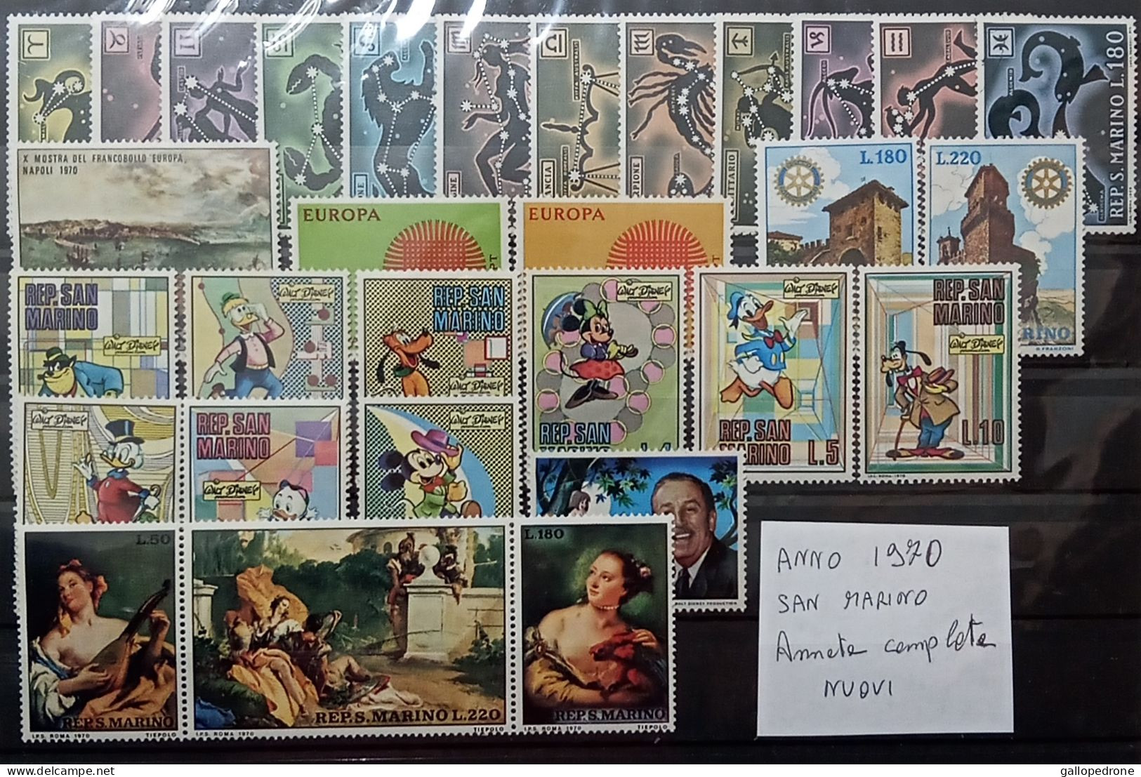 1970 San Marino, Annata Completa-30 Valori NUOVI MNH** - Unused Stamps