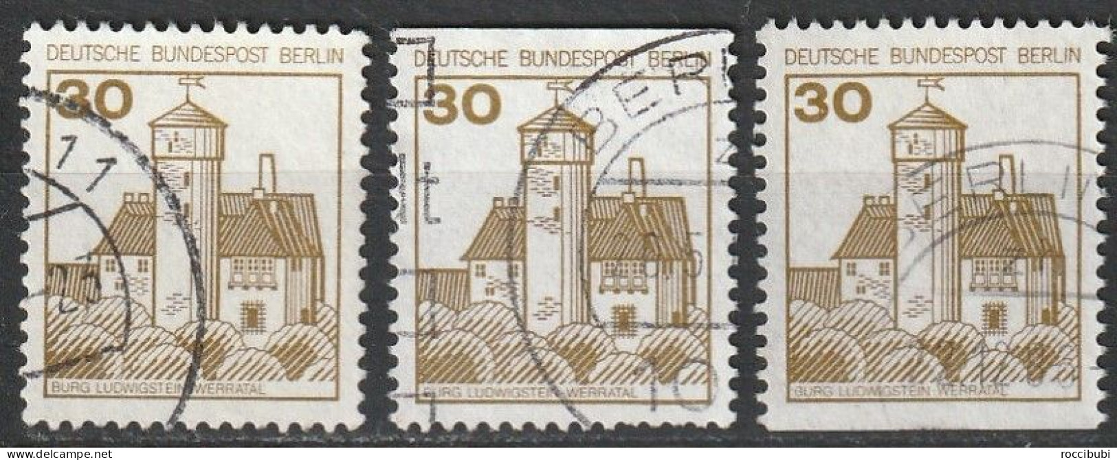 BLN 534 A,C,D O - Used Stamps