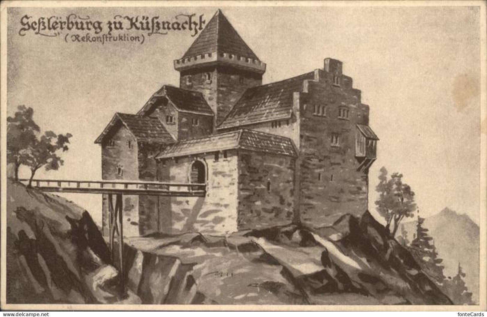 11115912 Kuessnacht Burg Kuessnacht - Autres & Non Classés