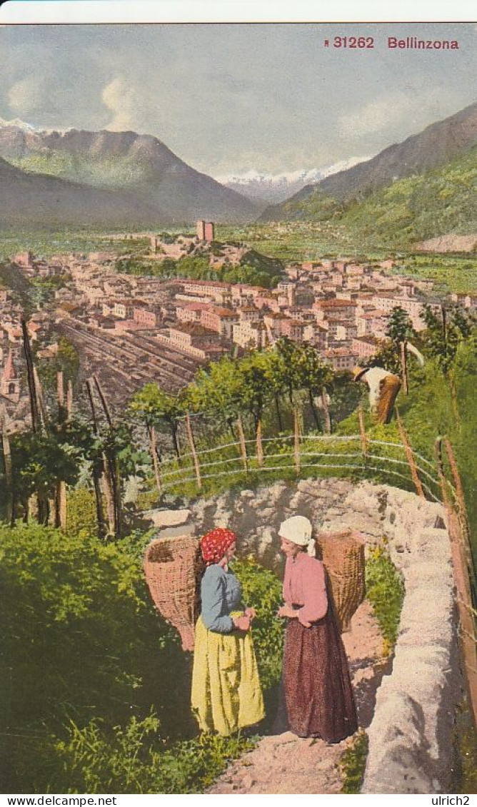 AK Bellinzona - Panorama - Ca. 1910 (69470) - Bellinzone