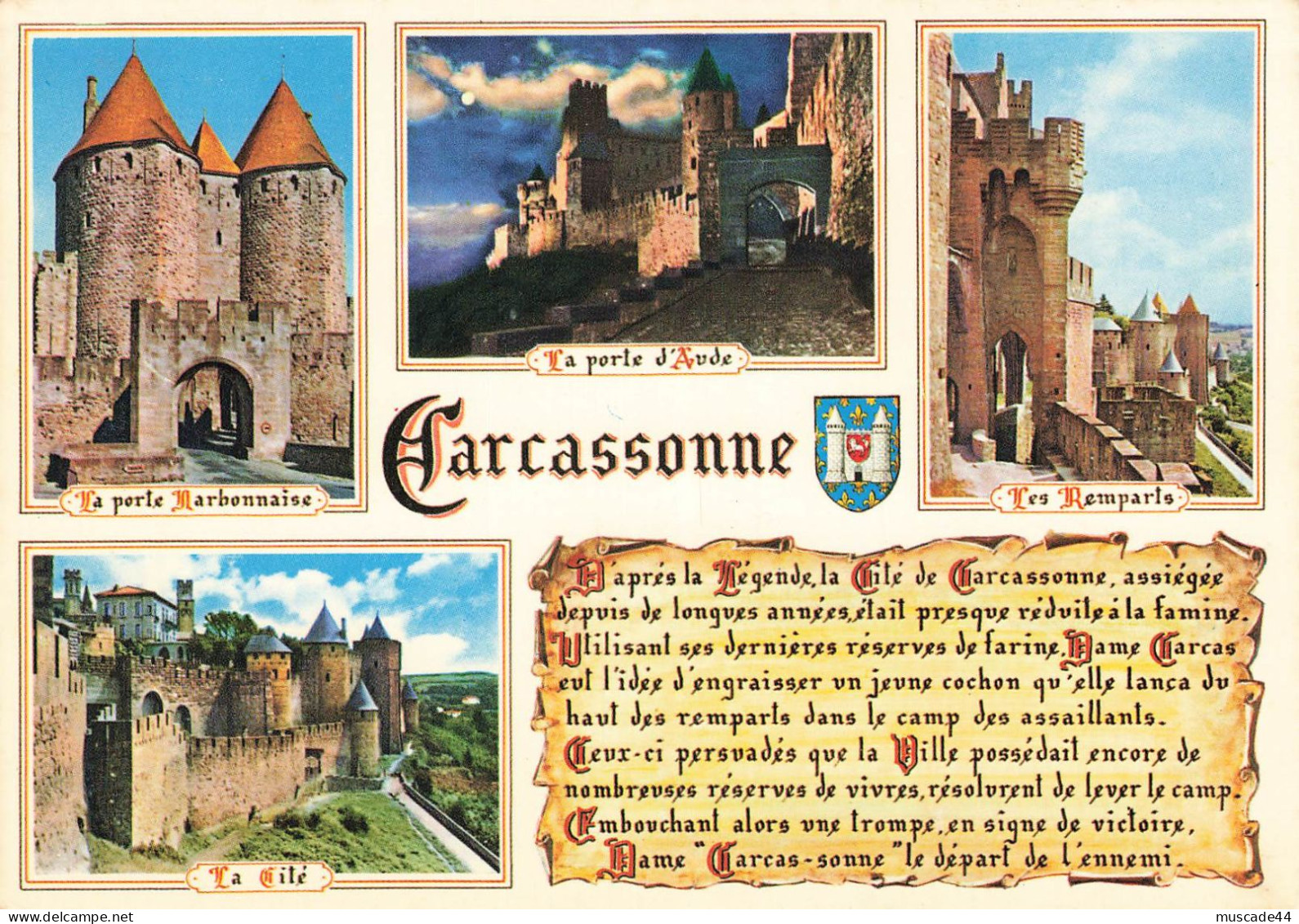 CARCASSONNE - MULTI VUES - Carcassonne