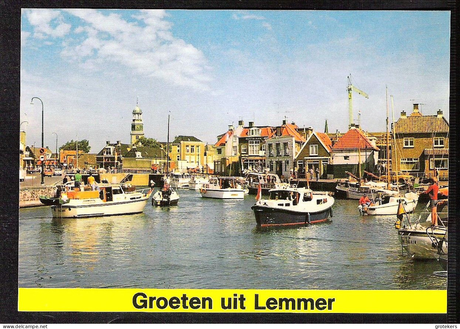 LEMMER Groeten Uit Ca 1980 - Lemmer