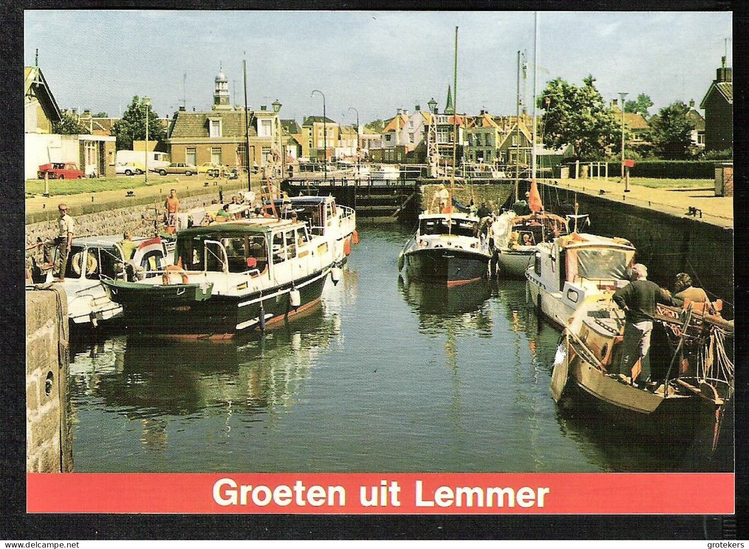 LEMMER Groeten Uit Ca 1980 - Lemmer