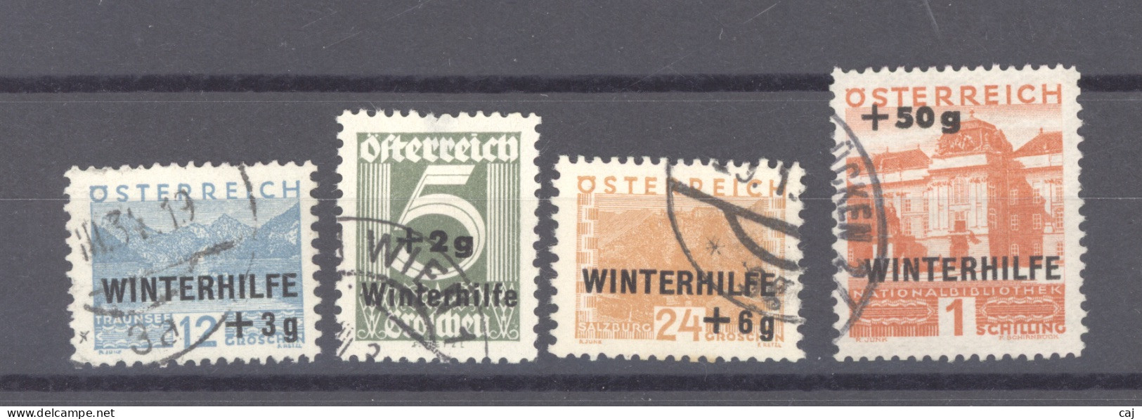 Autriche  :  Yv  437-40  Mi  563-66  (o) - Used Stamps