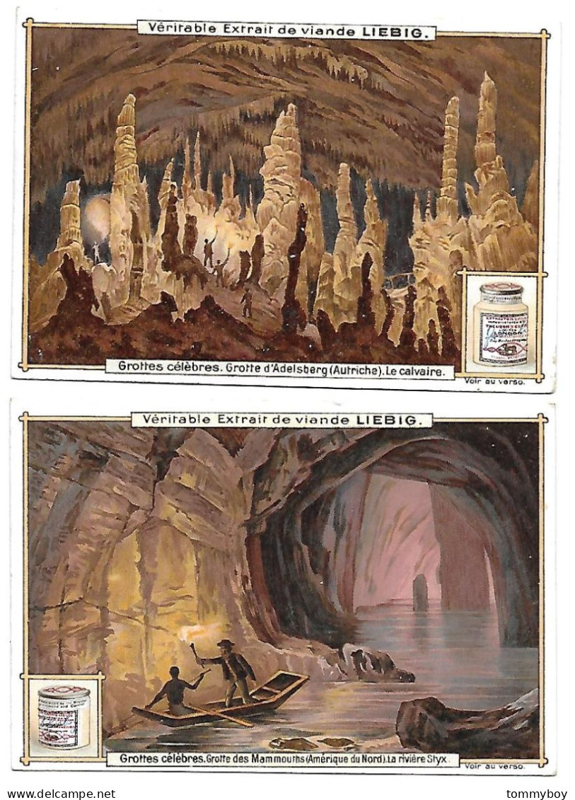S 633, Liebig 6 Cards, Grottes Célèbres (ref B15) - Liebig