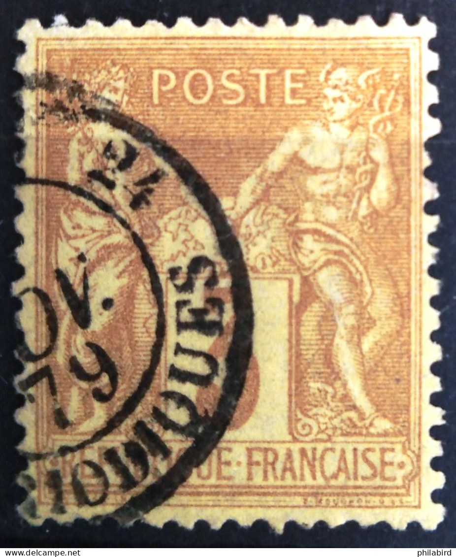 FRANCE                           N° 86                   OBLITERE                Cote : 60 € - 1876-1898 Sage (Type II)