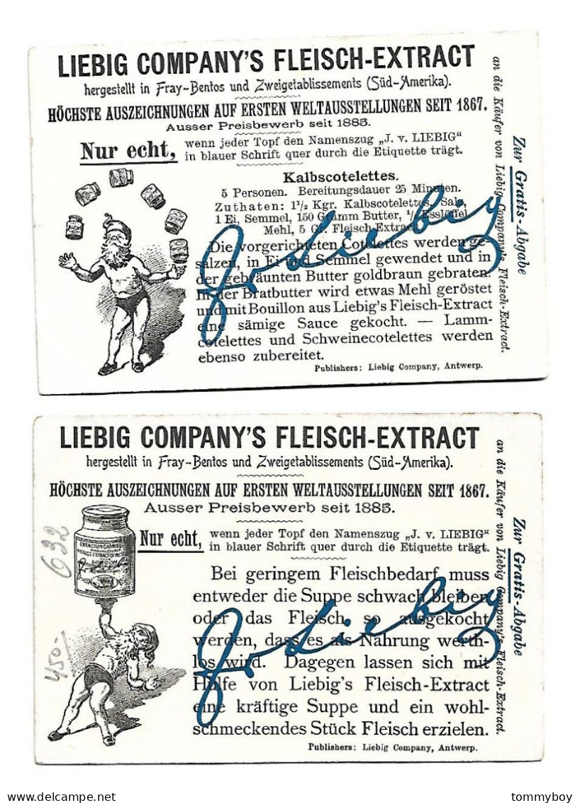 S 632, Liebig 6 Cards, Gnomen Und Elfen (German) (ref B15) - Liebig