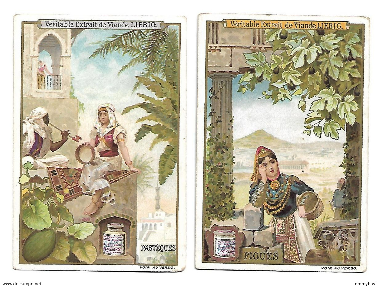 S 630, Liebig 6 Cards, Fruits Et Femmes (ref B15) - Liebig