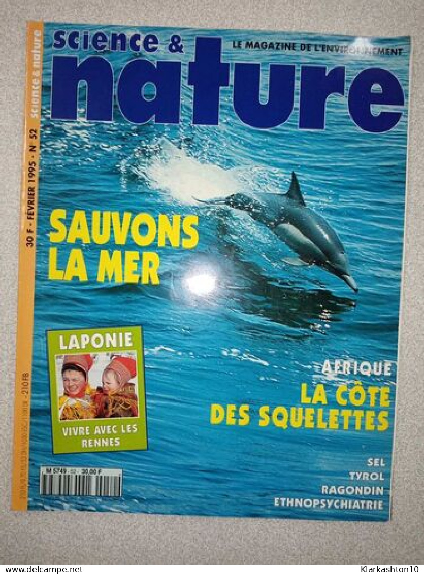 Sciences & Nature Nº 52 / Février 1995 - Non Classés