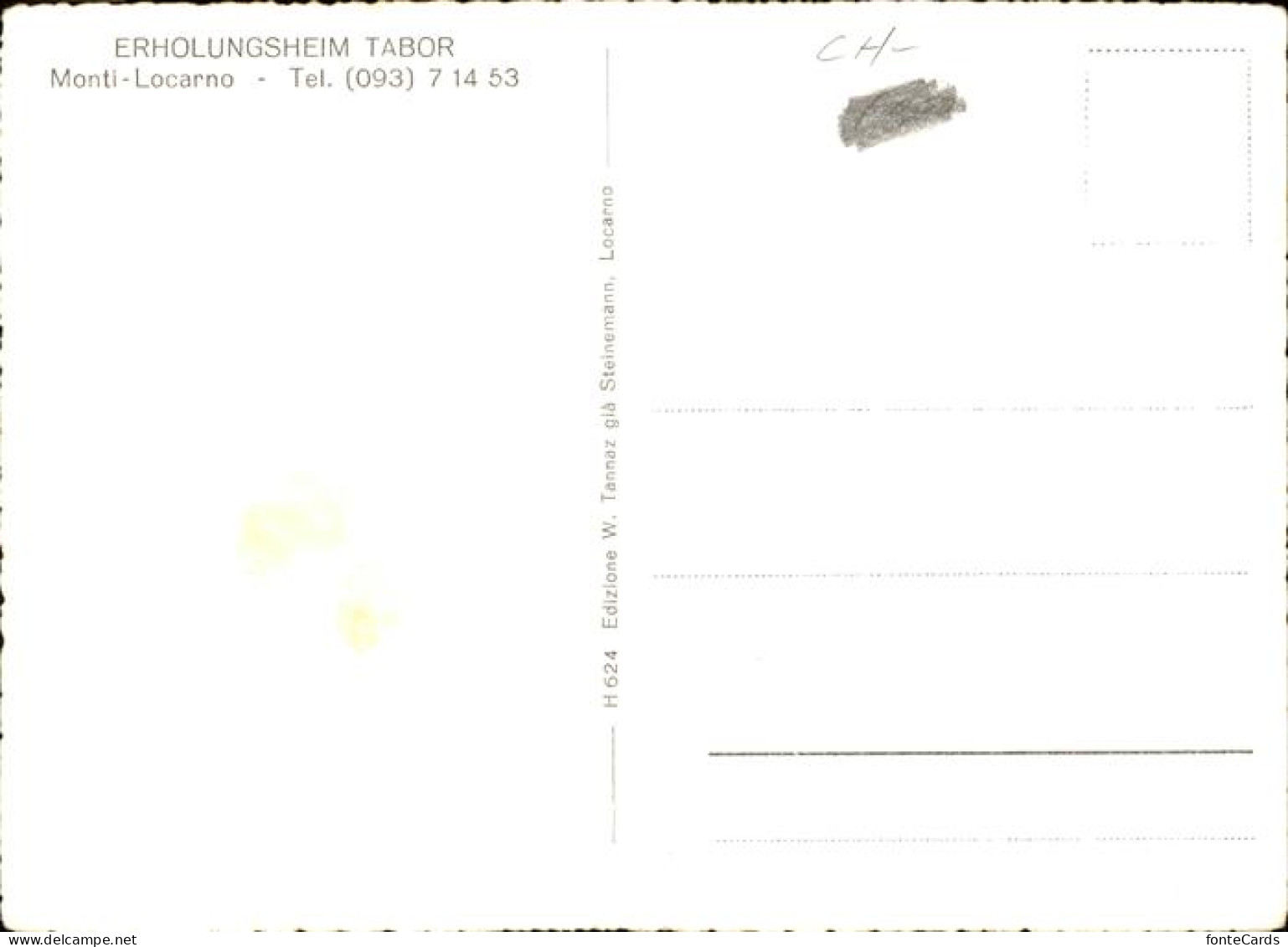 11115228 Locarno_TI Erholungsheim Tabor - Autres & Non Classés