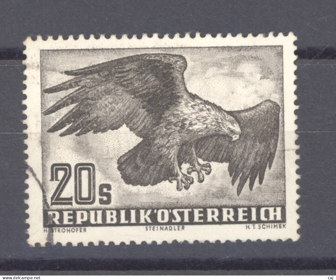 Autriche  -  Avion  :  Yv  60  Mi  968  (o)               ,      N2 - Used Stamps