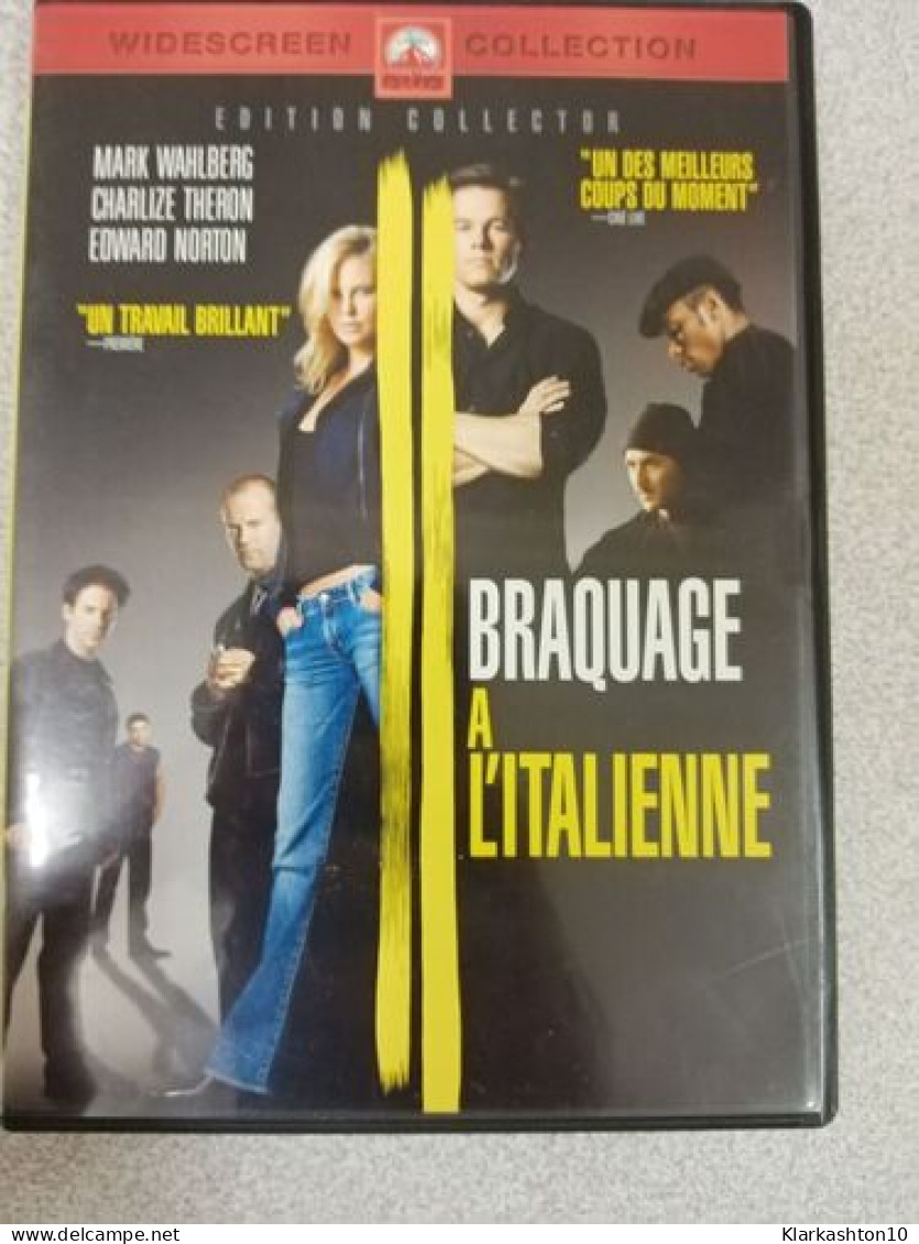 Dvd - Braquege A L'Italienne - Sonstige & Ohne Zuordnung