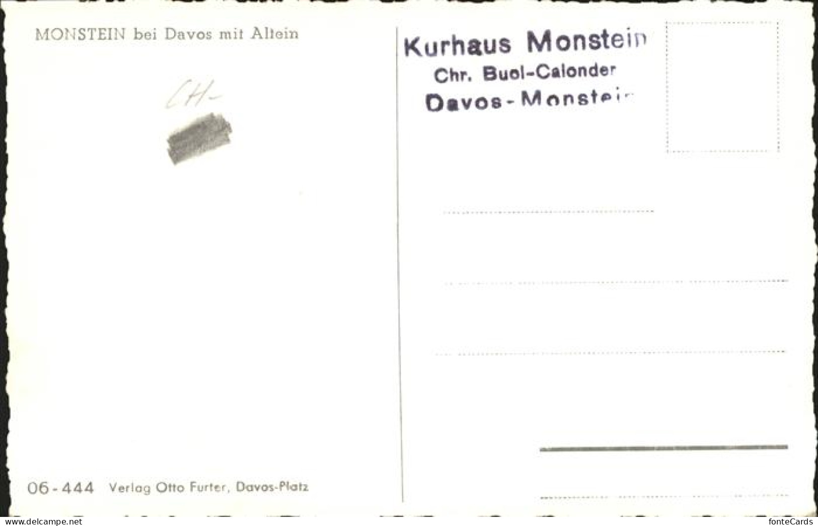 11114950 Davos_GR Monstein - Sonstige & Ohne Zuordnung