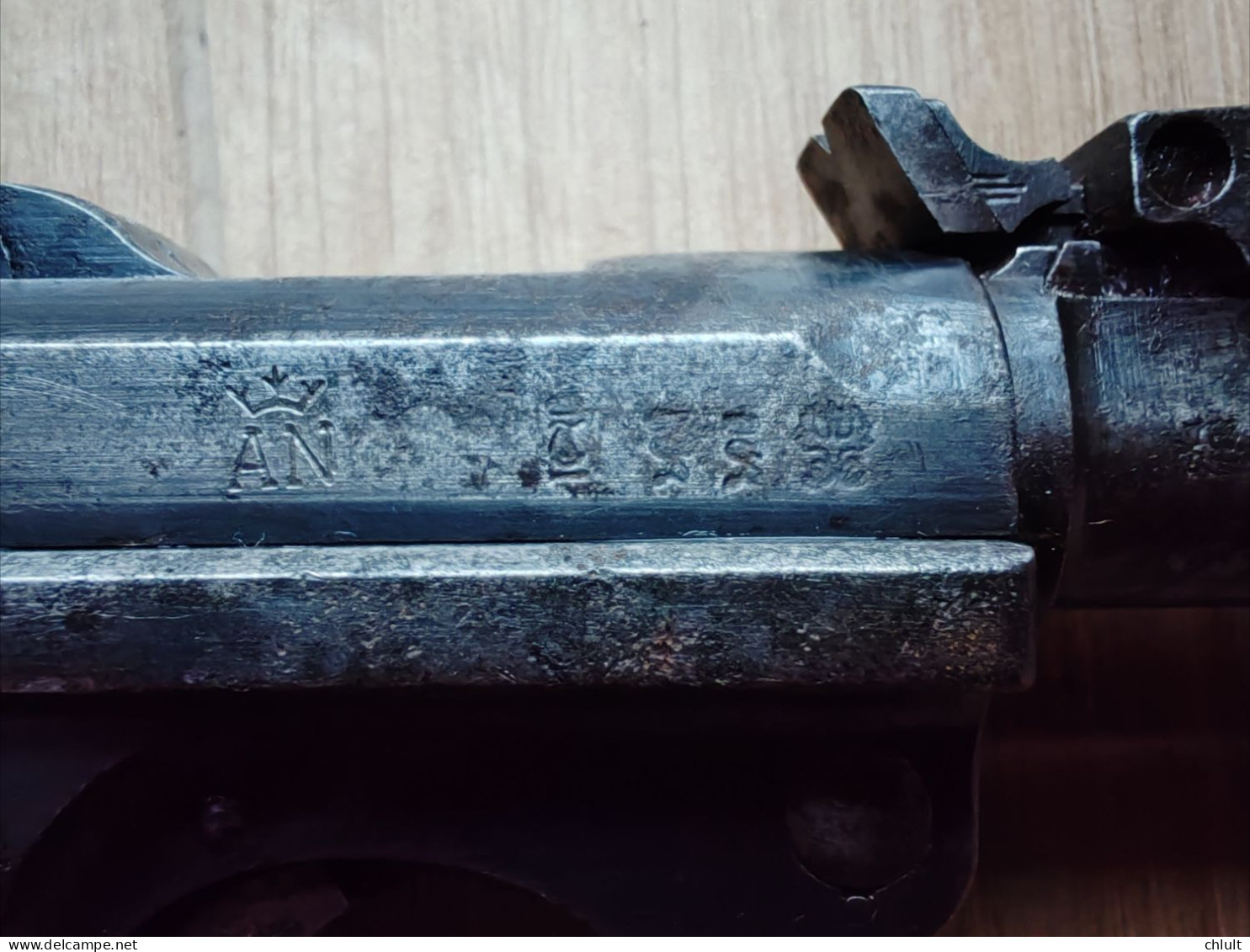 Rare Pistolet P08 Artillerie Allemand 1917 DWM Monomatricule Neutralisé! - Decorative Weapons