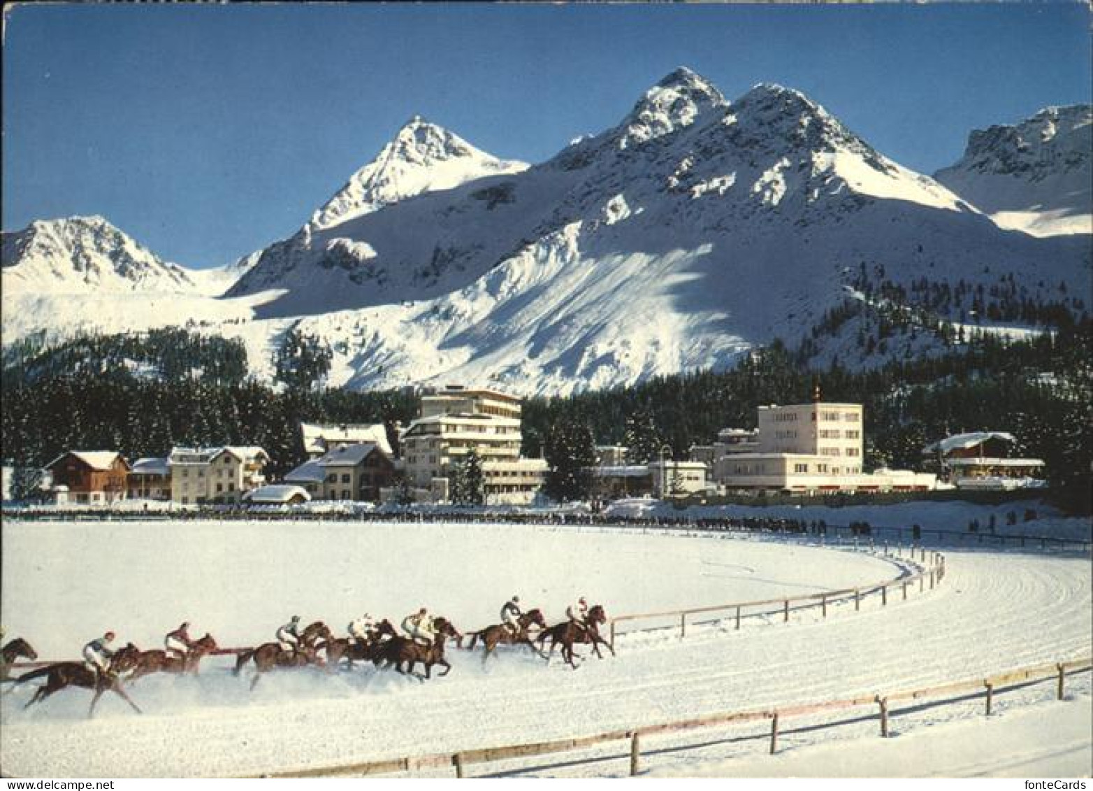 11114854 Arosa_GR Winterpferderennen Obersee - Sonstige & Ohne Zuordnung