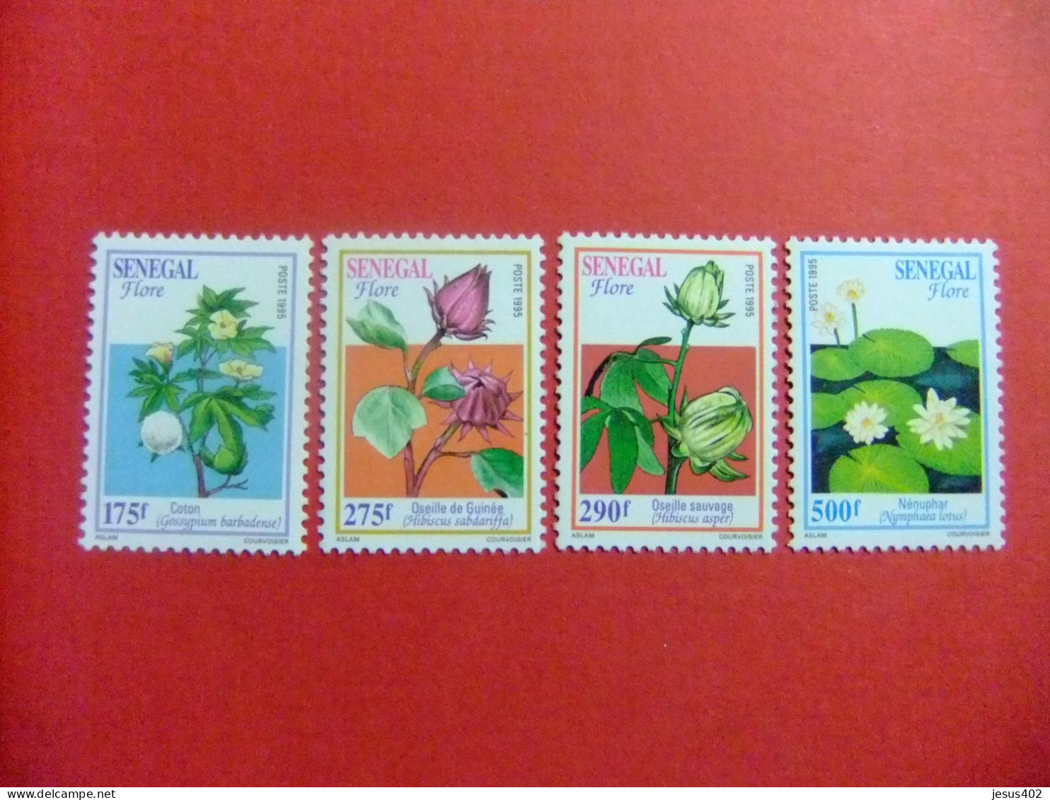 55 REPUBLICA SENEGAL 1995 / FLORA FLORES / YVERT 1169 / 1172 MNH - Sénégal (1960-...)