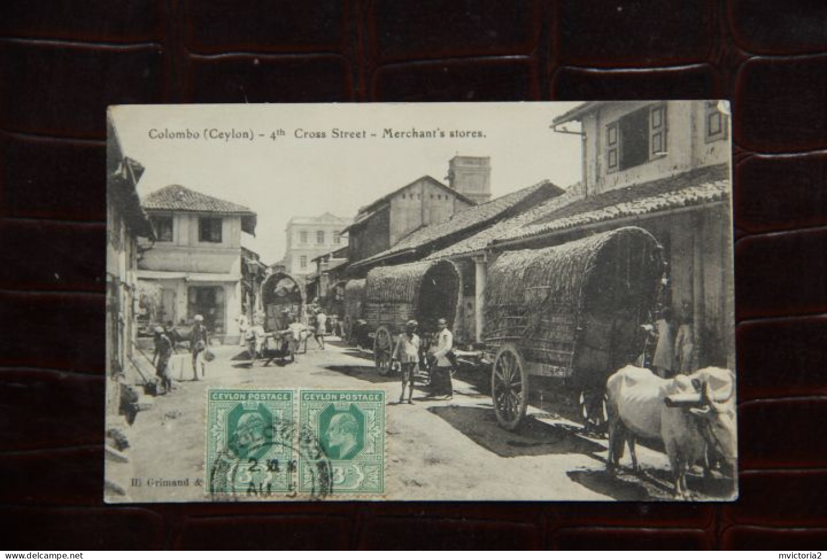 SRI LANKA ( CEYLON ) : 4th Cross Street, Marchant's Stores - Sri Lanka (Ceylon)