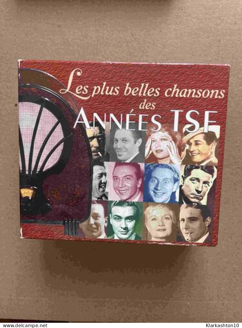 Les Plus Belles Chansons Des Années TSF/ Coffret 5 CD - Other & Unclassified