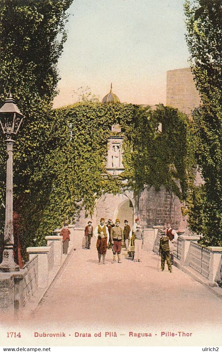 AK Dubrovnik - Ragusa - Pille-Thor - Drata Od Pila - Ca. 1910 (69473) - Croatia