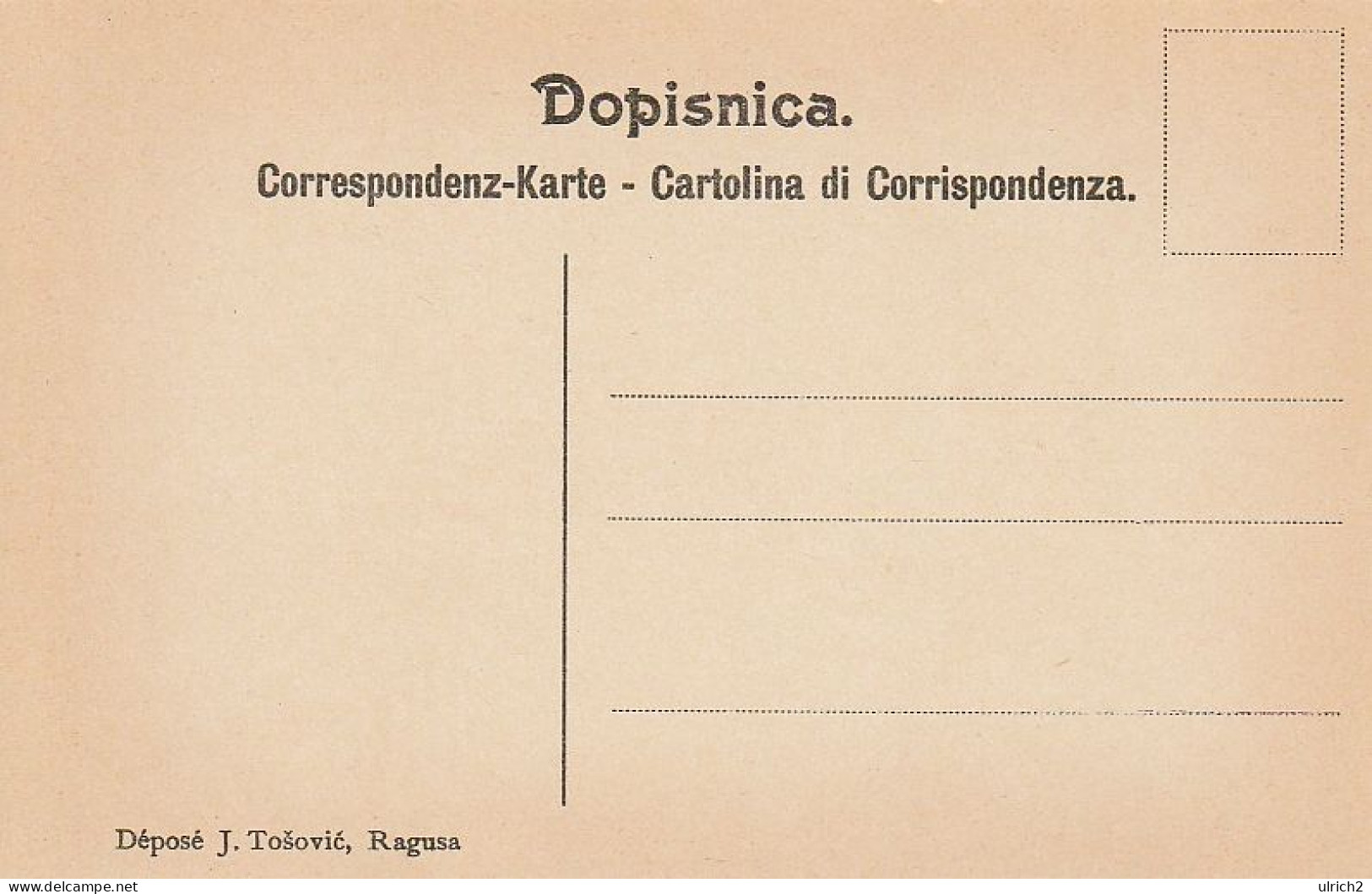 AK Dubrovnik - Ragusa - Pille-Thor - Drata Od Pila - Ca. 1910 (69473) - Croatie