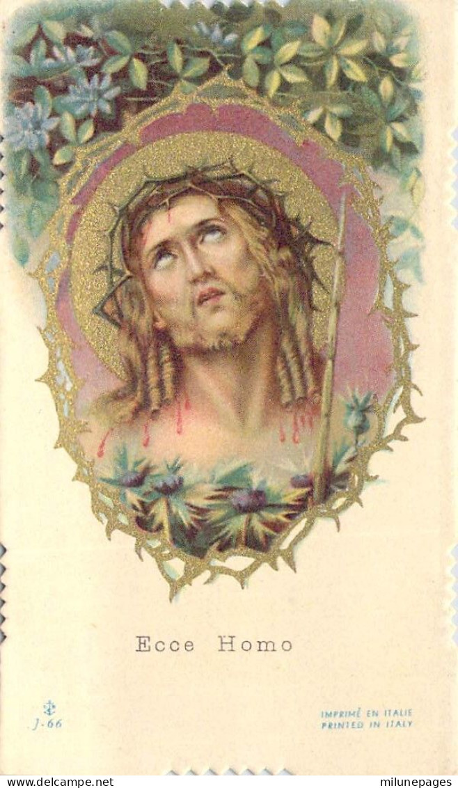 Petit Chromo Religieux Ecce Homo J-66 - Devotion Images