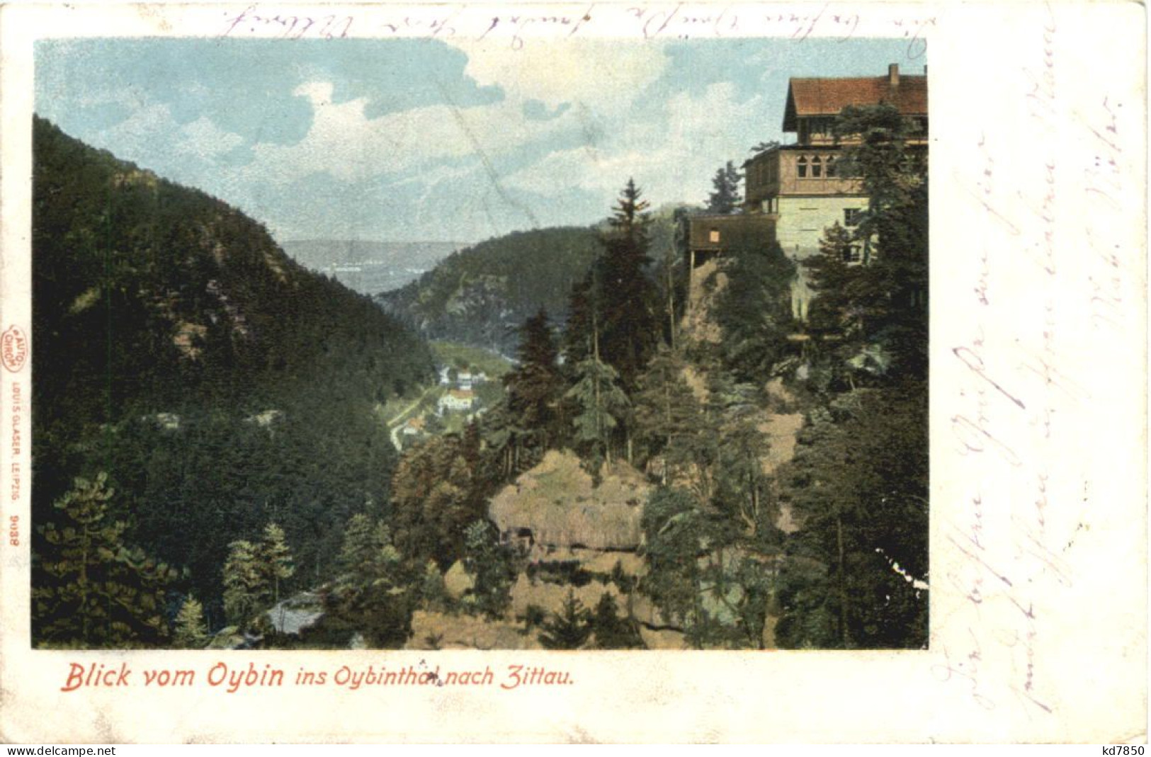 Blick Vom Oybin - Zittau - Goerlitz