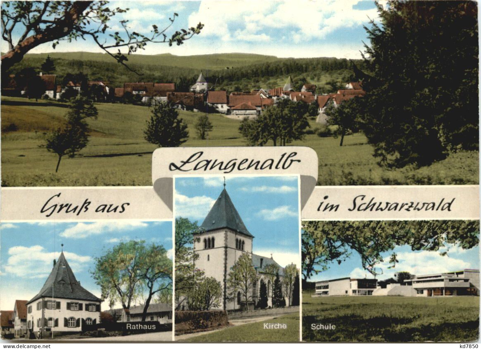 Gruss Aus Langenalb Im Schwarzwald - Autres & Non Classés
