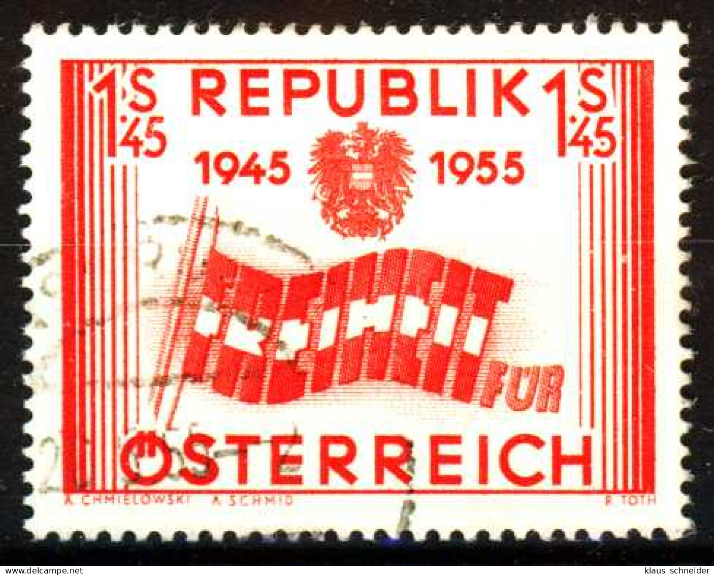 ÖSTERREICH 1955 Nr 1014 Gestempelt X280D56 - Used Stamps