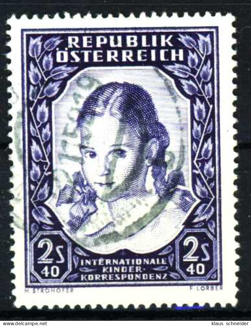 ÖSTERREICH 1952 Nr 976 Zentrisch Gestempelt X32F902 - Used Stamps