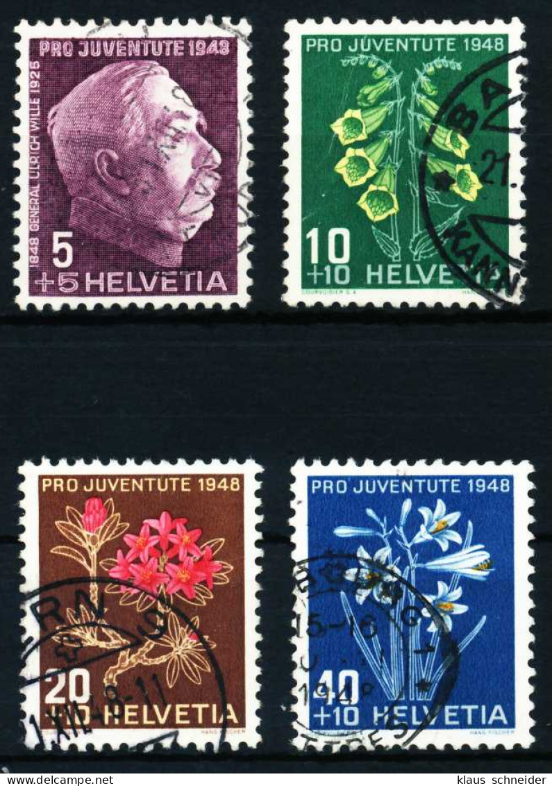 SCHWEIZ PRO JUVENTUTE Nr 514-517 Gestempelt X4C99BE - Used Stamps