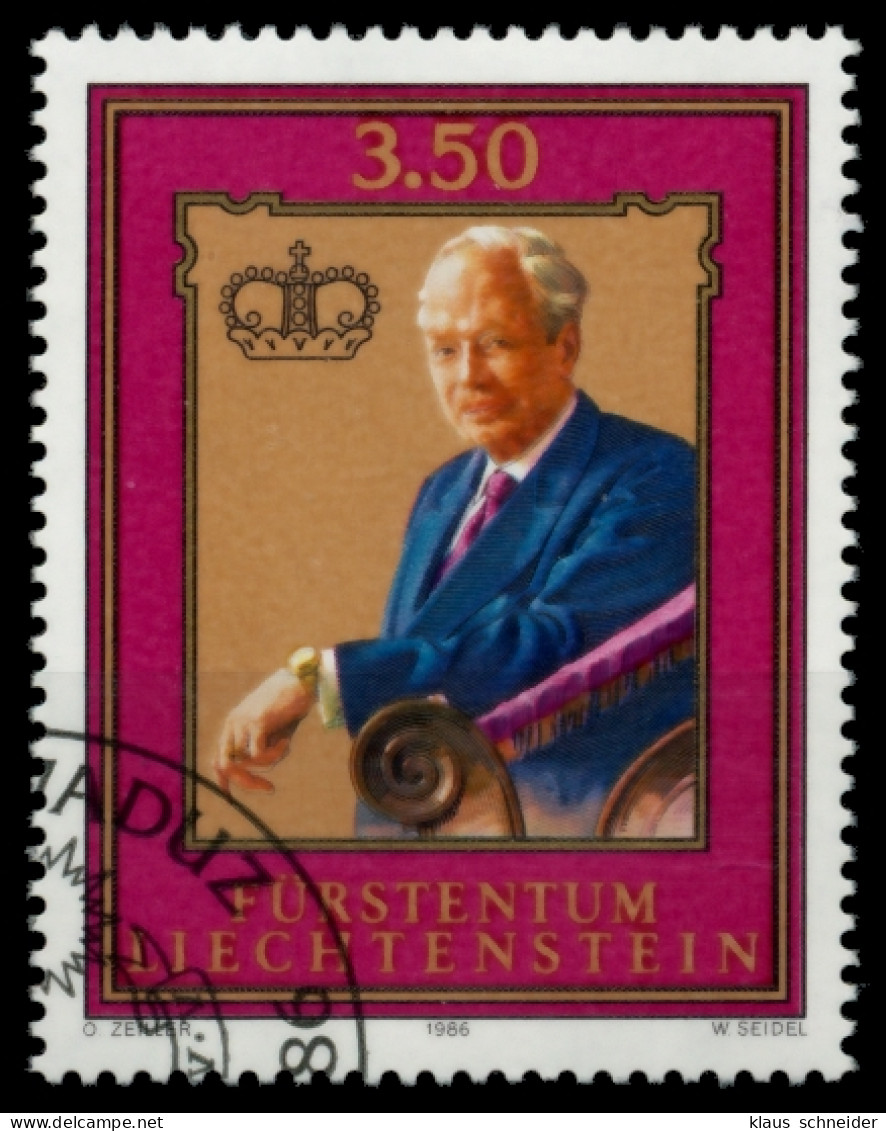 LIECHTENSTEIN 1986 Nr 903 Gestempelt SB49FCE - Gebraucht